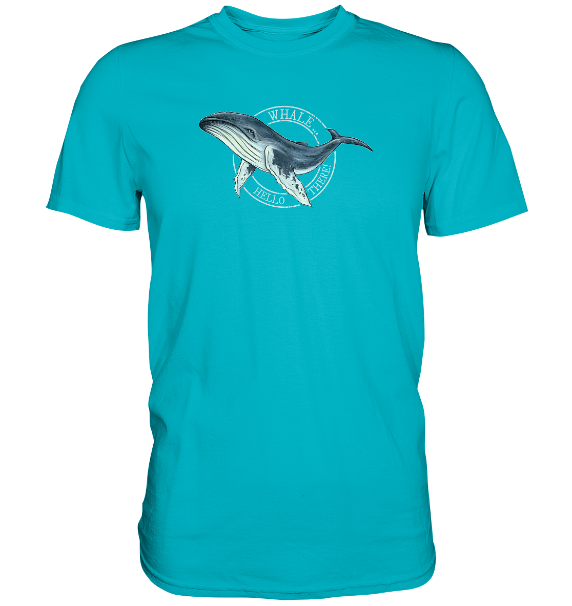 Whale, Hello There | Buckelwal - Premium Shirt