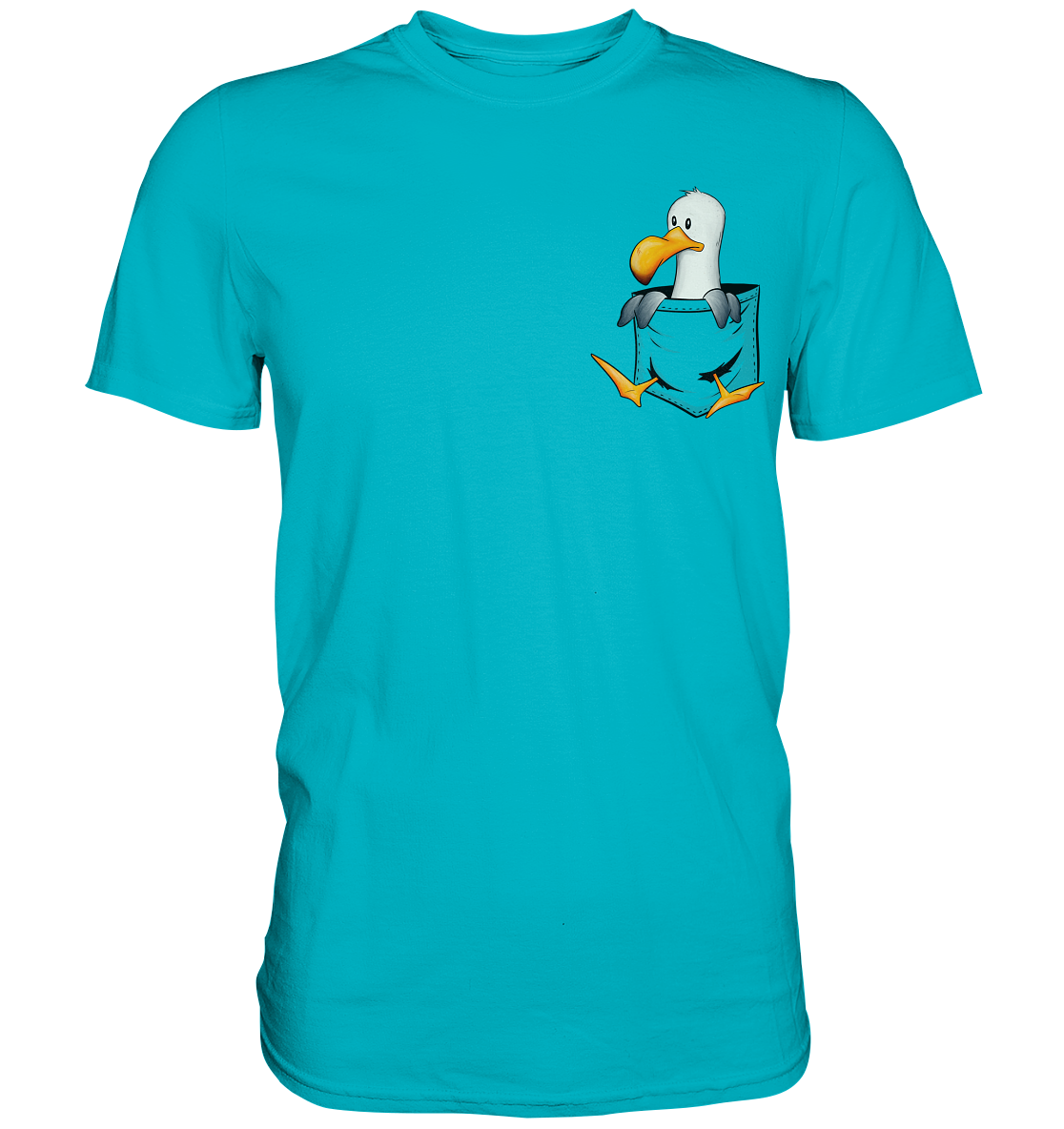 Kleine Möwe In Deiner Tasche - Premium Shirt