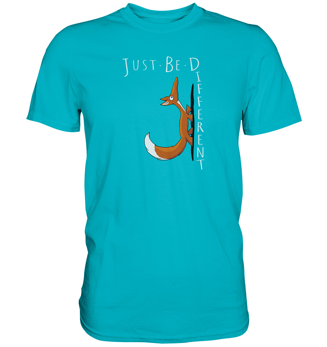 Just Be Different | Sei Anders, kleiner Fuchs - Premium Shirt