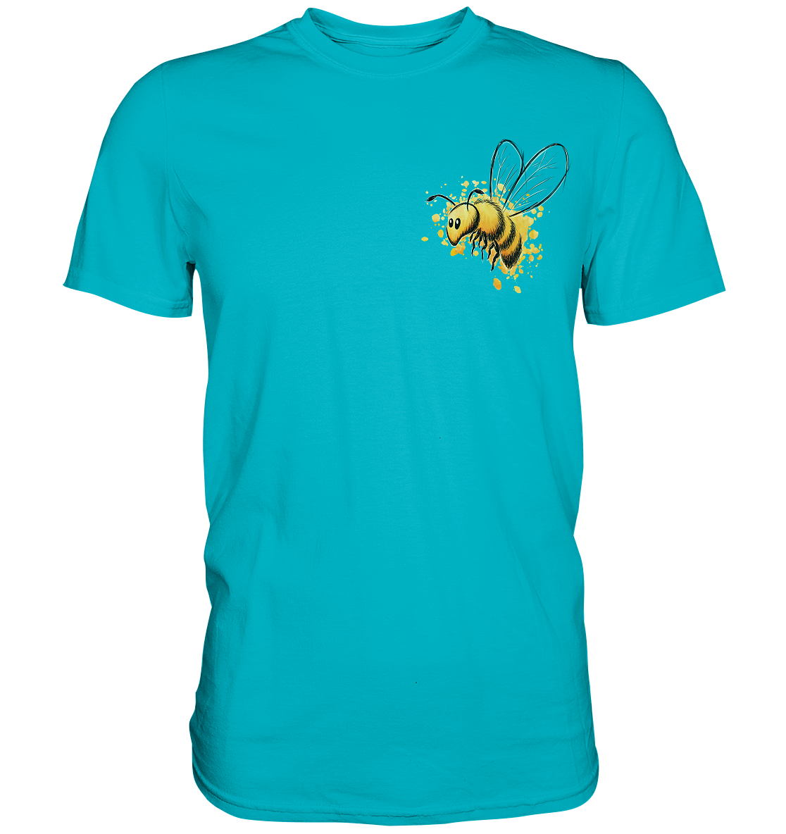 Lässige kleine Honig-Biene - Premium Shirt
