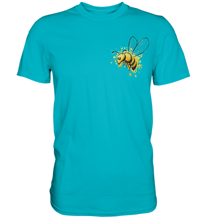 Lässige kleine Honig-Biene - Premium Shirt