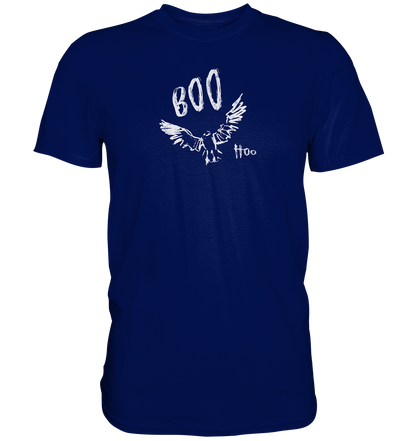 Boo Hoo! Fliegende Eule  - Premium Shirt