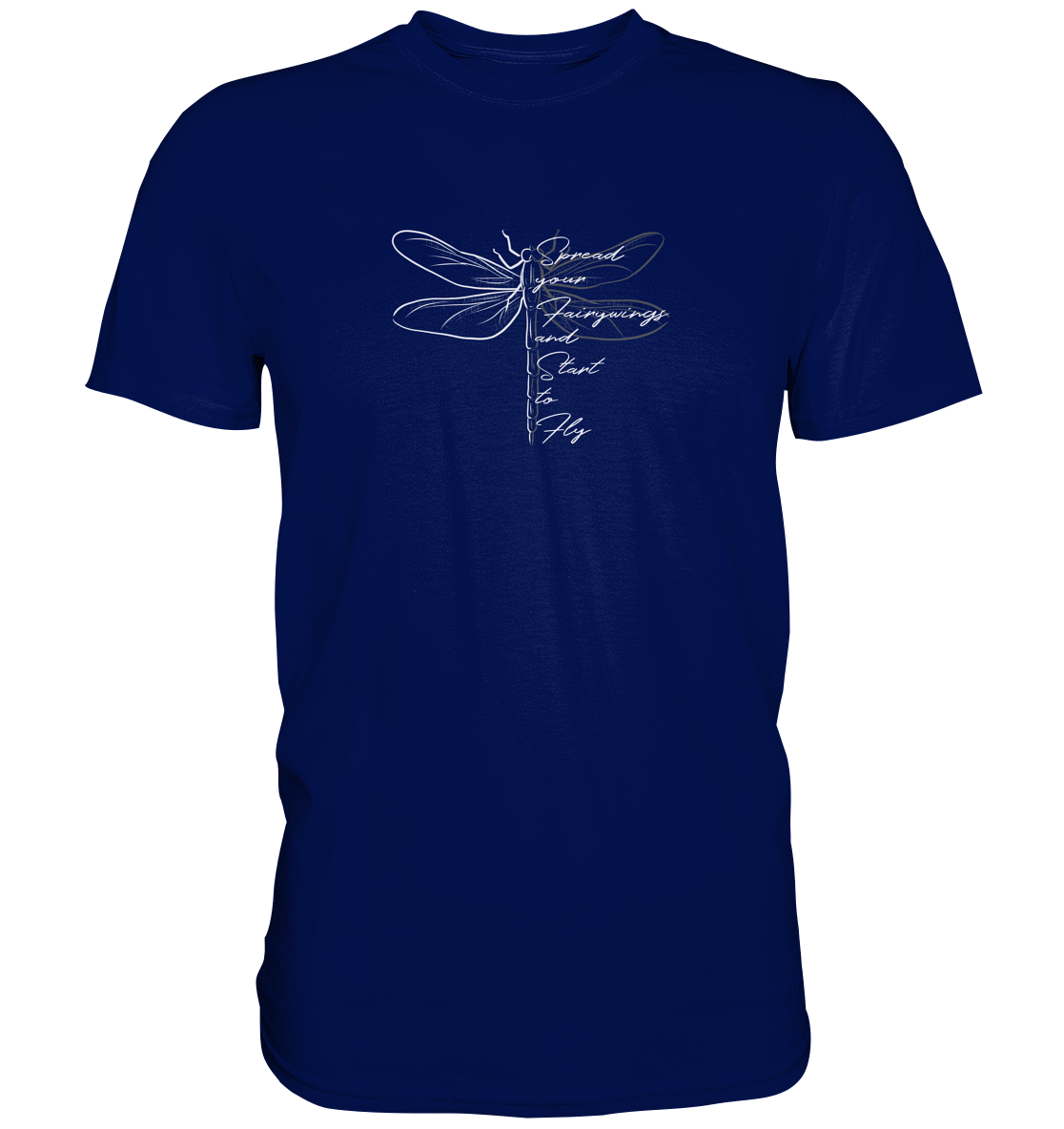 Breite die Flügel aus und flieg los | Libelle - Premium Shirt