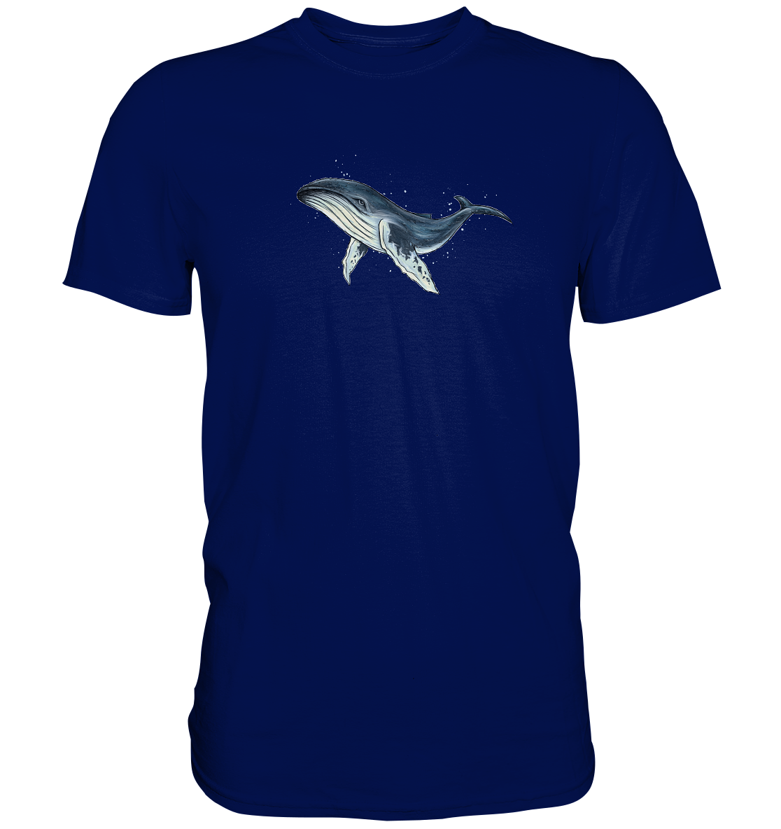 Tiefsee Ozean-Riese Buckelwal - Premium Shirt