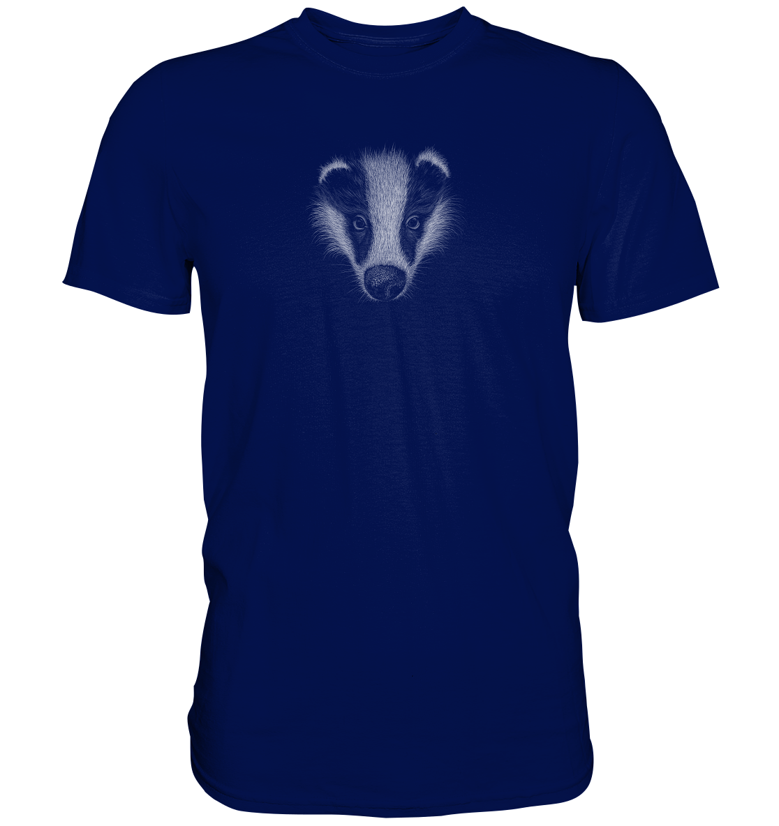 Kritzel-Kunst Dachs Illustration - Premium Shirt