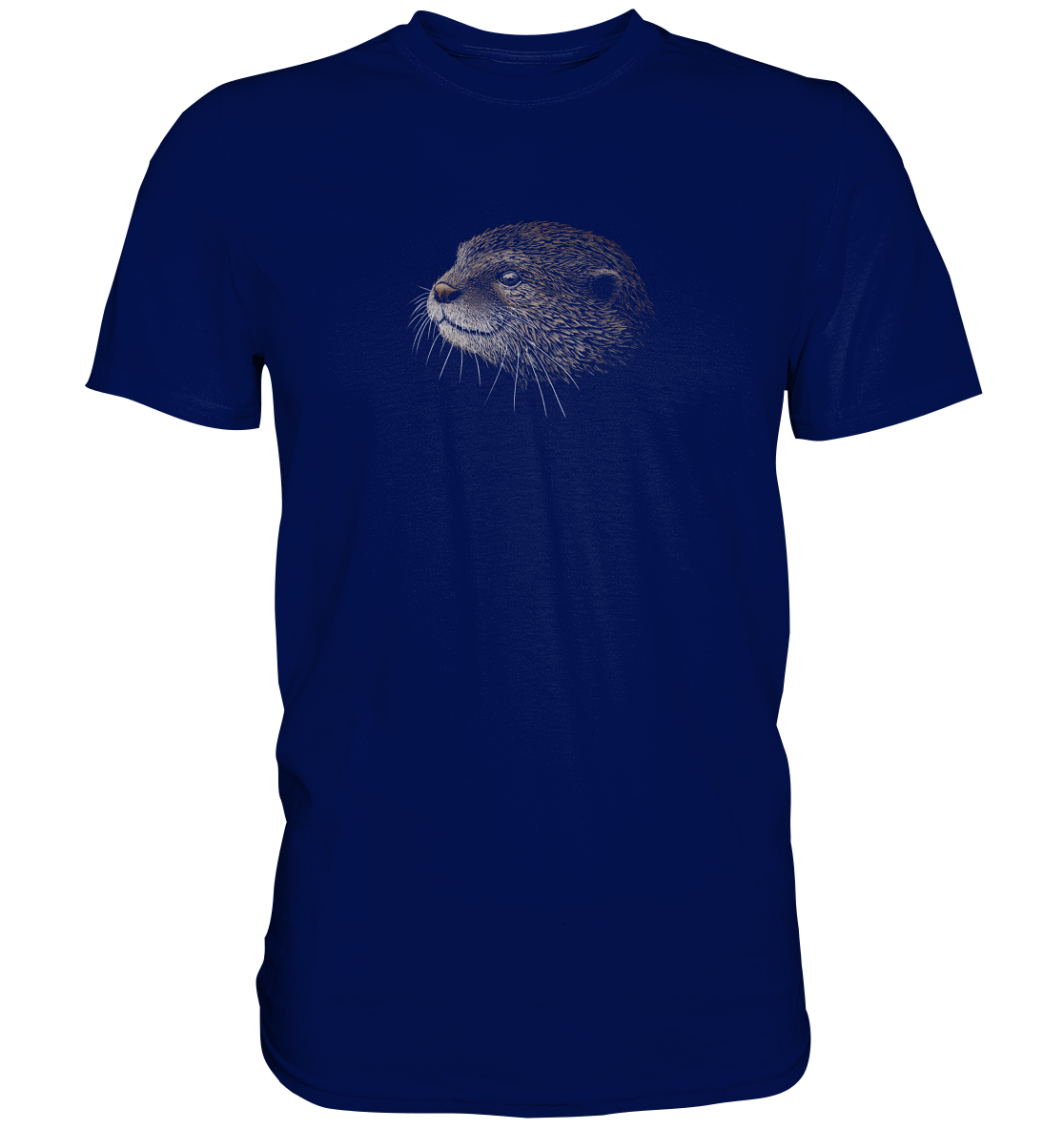 Otter Bleistift Zeichnung KritzelKunst - Premium Shirt