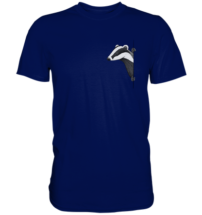 Lässiger Dachs Meister Grimbart - Premium Shirt