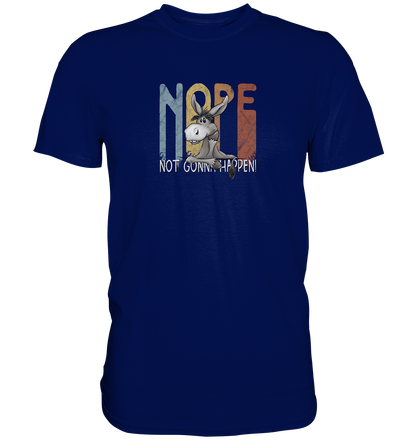 Nope | bockiger Esel - Premium Shirt