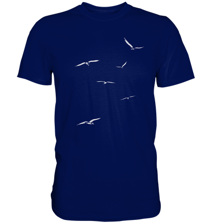 Vogelschwarm – Traum vom Fliegen - Premium Shirt