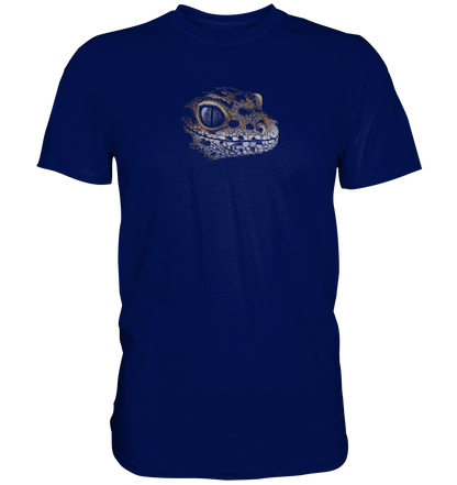 Leopard Gecko Skizze Kritzelkunst - Premium Shirt