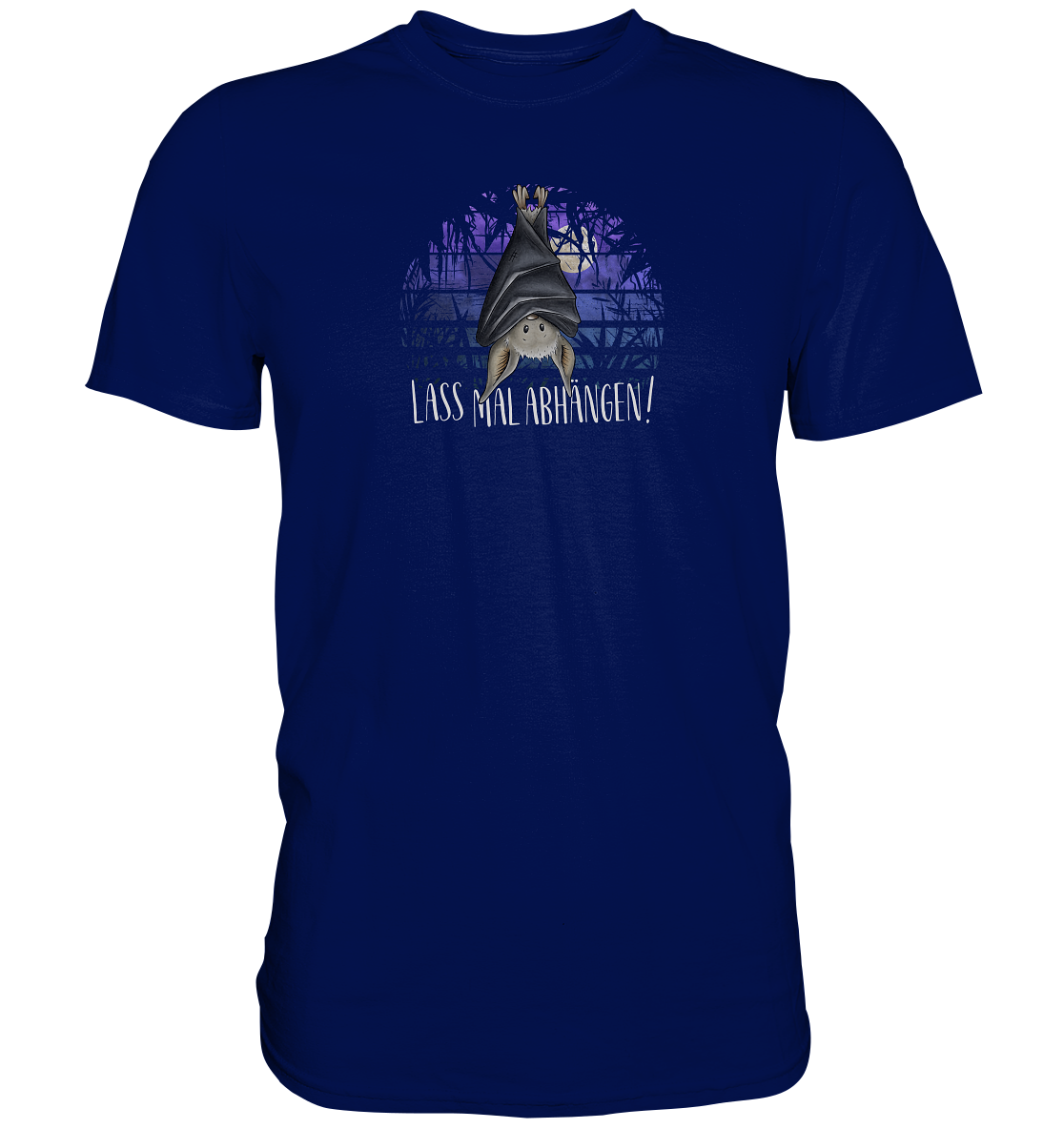 Lass mal abhängen Fledermaus - Premium Shirt