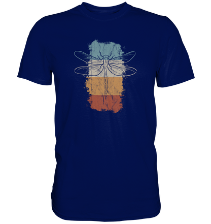 Retro Kunst Libelle | Vintage Dragonfly - Premium Shirt
