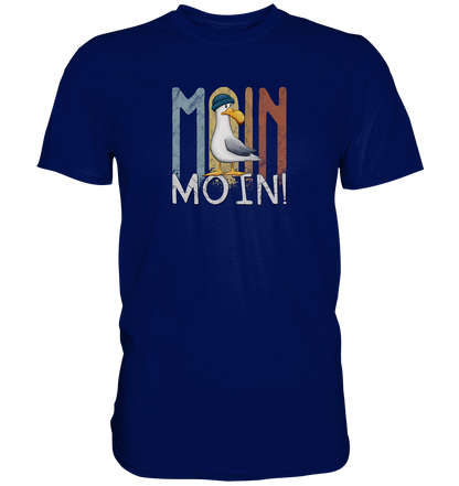 Moin Moin norddeutsche Möwe - Premium Shirt