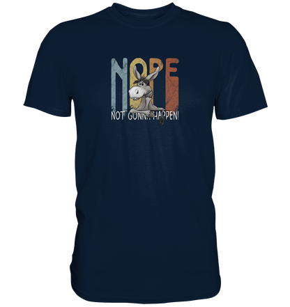 Nope | bockiger Esel - Premium Shirt