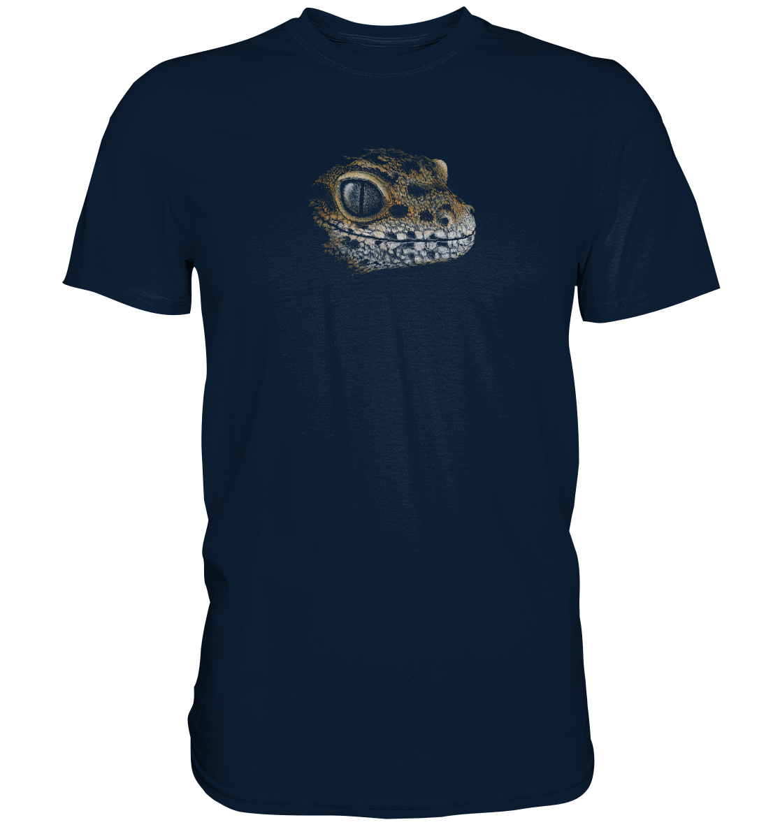 Leopard Gecko Skizze Kritzelkunst - Premium Shirt