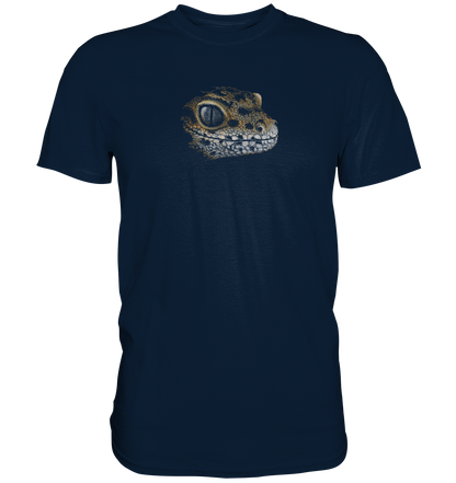 Leopard Gecko Skizze Kritzelkunst - Premium Shirt