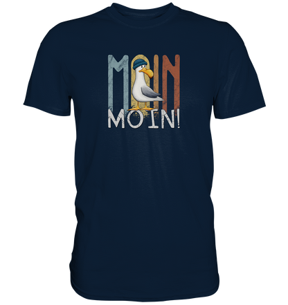 Moin Moin norddeutsche Möwe - Premium Shirt