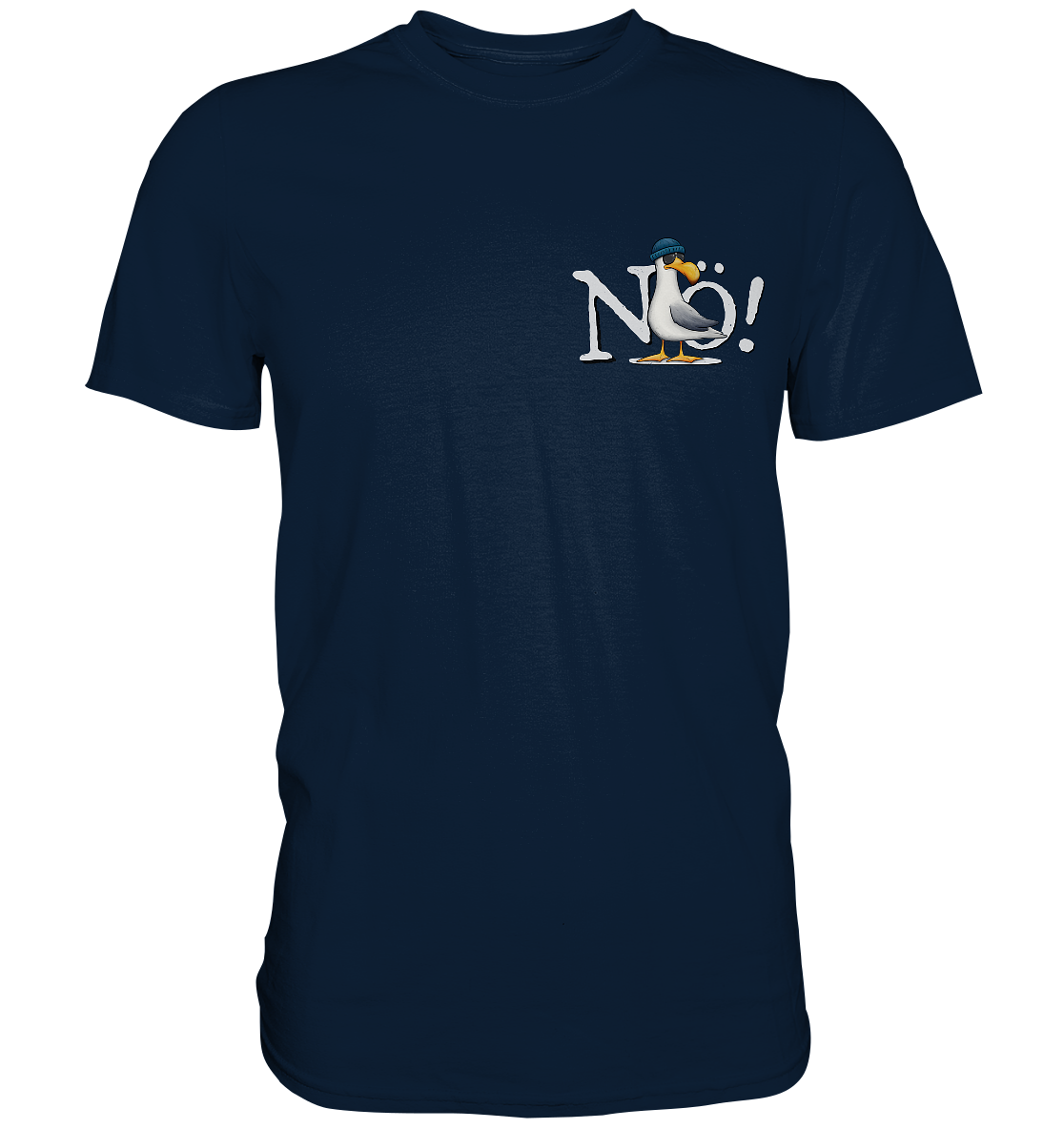Nö Kein Bock Möwe - Premium Shirt
