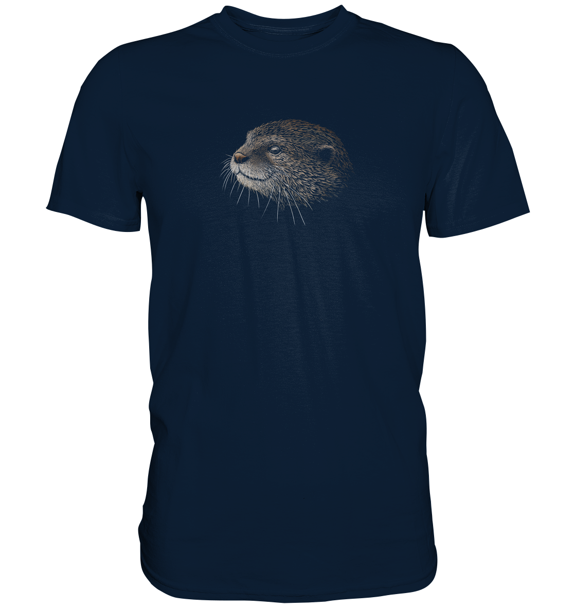 Otter Bleistift Zeichnung KritzelKunst - Premium Shirt