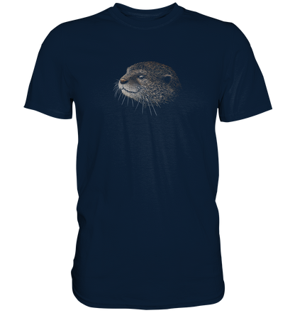 Otter Bleistift Zeichnung KritzelKunst - Premium Shirt