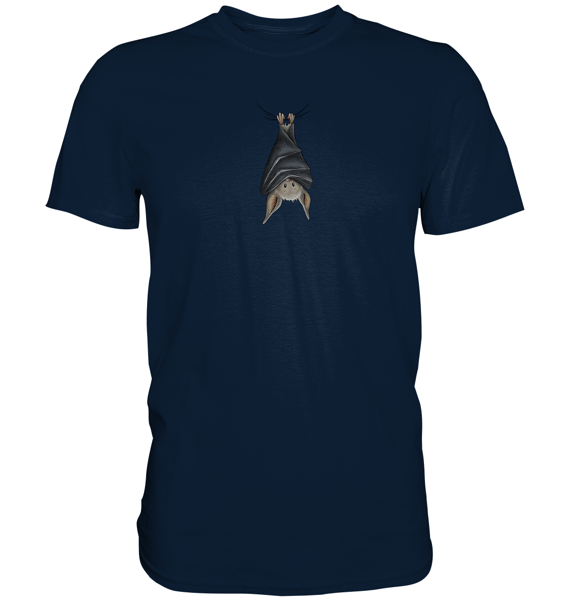 Lustig chillende Fledermaus - Premium Shirt