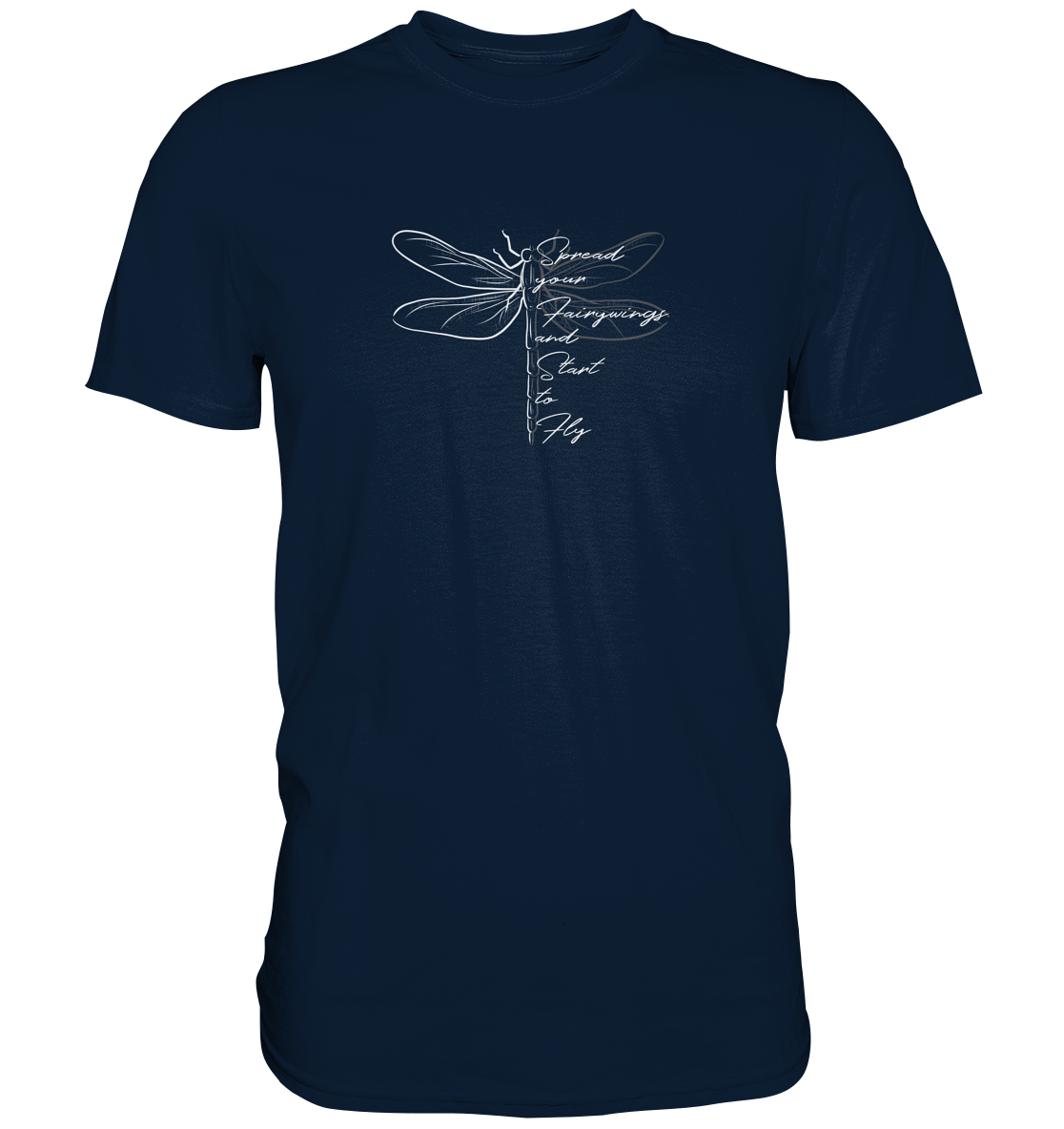 Breite die Flügel aus und flieg los | Libelle - Premium Shirt