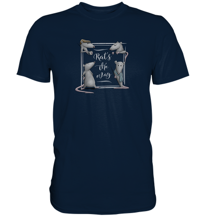 Rat’s The Way Kaffeehaus Ratten - Premium Shirt