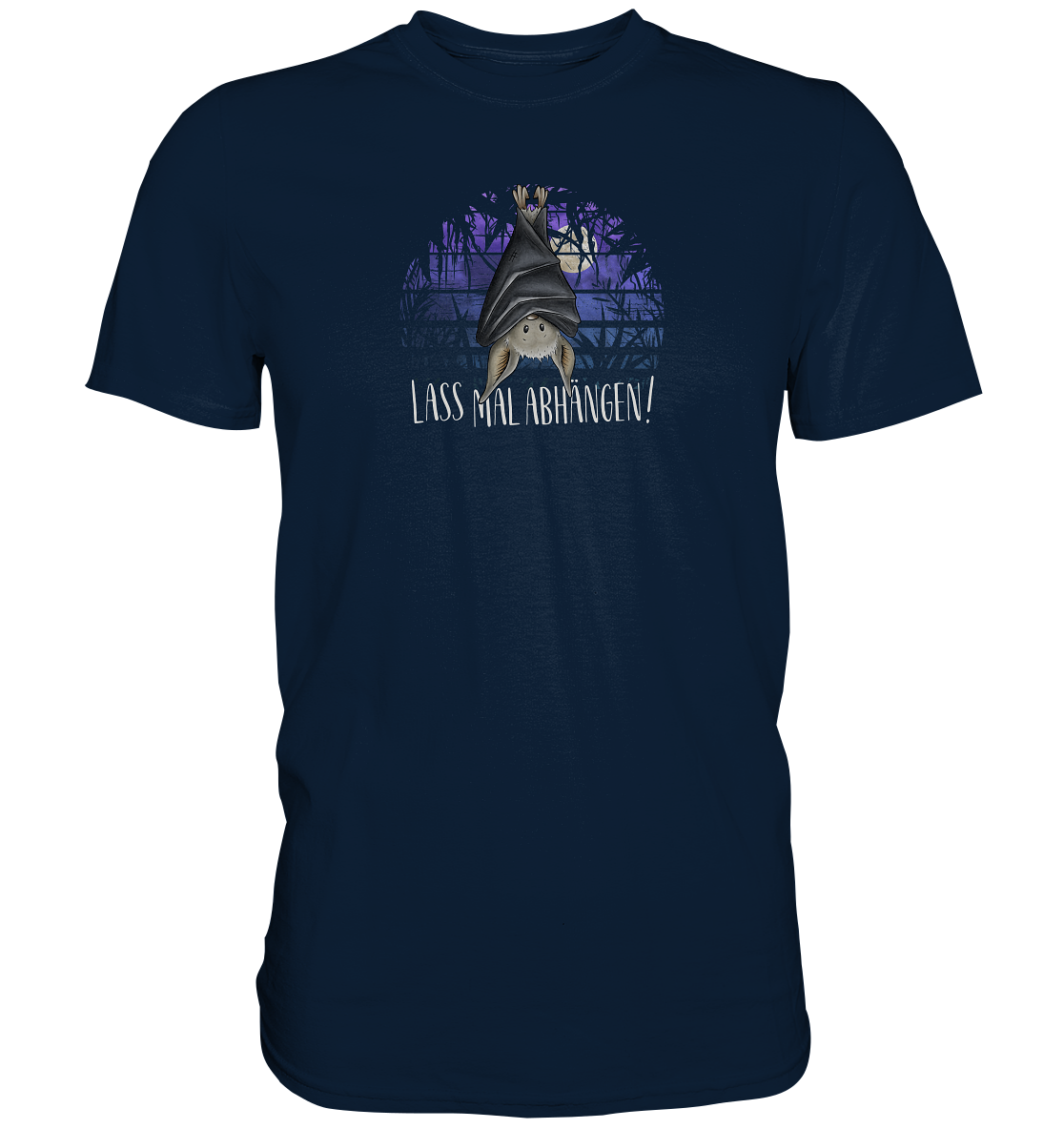 Lass mal abhängen Fledermaus - Premium Shirt