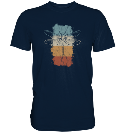Retro Kunst Libelle | Vintage Dragonfly - Premium Shirt