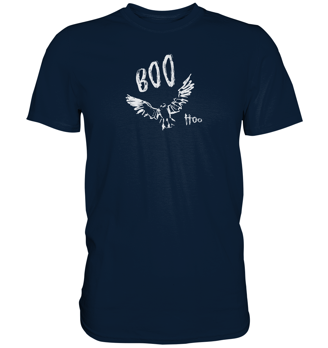 Boo Hoo! Fliegende Eule  - Premium Shirt