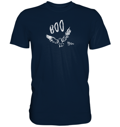 Boo Hoo! Fliegende Eule  - Premium Shirt