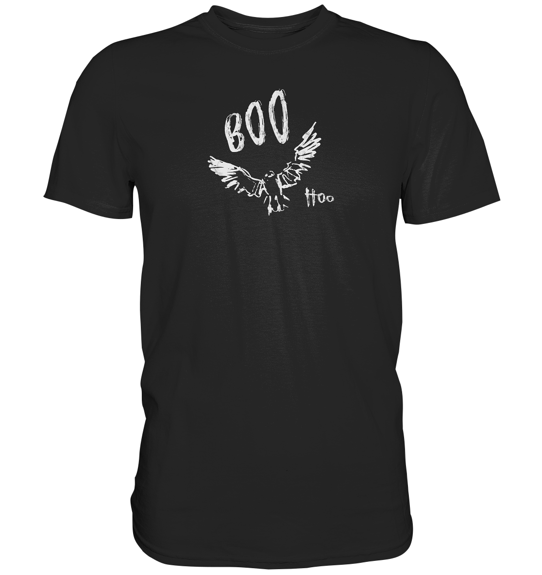 Boo Hoo! Fliegende Eule  - Premium Shirt