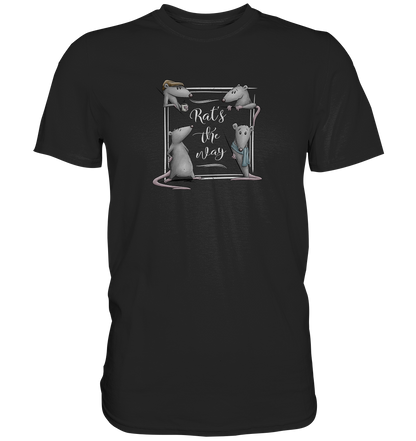 Rat’s The Way Kaffeehaus Ratten - Premium Shirt
