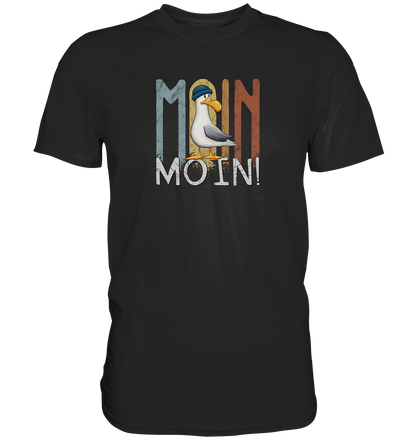 Moin Moin norddeutsche Möwe - Premium Shirt