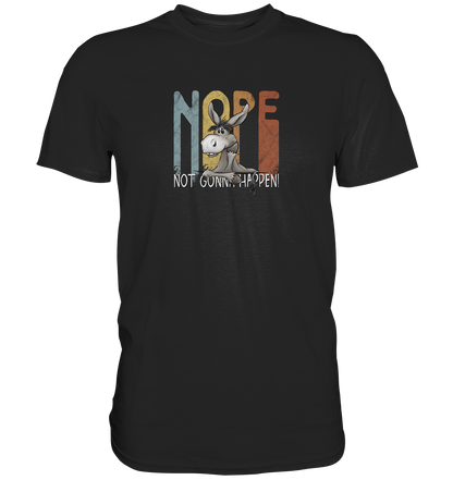 Nope | bockiger Esel - Premium Shirt