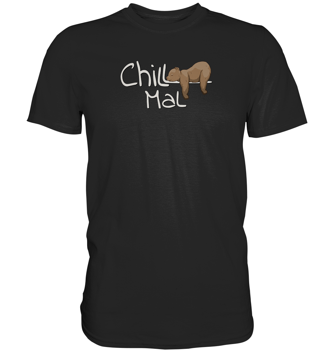 Chill Mal schläfriger Braunbär - Premium Shirt
