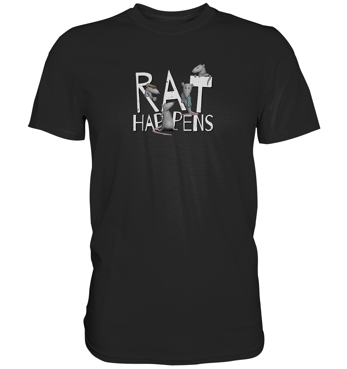 Rat Happens Ratten - Premium Shirt
