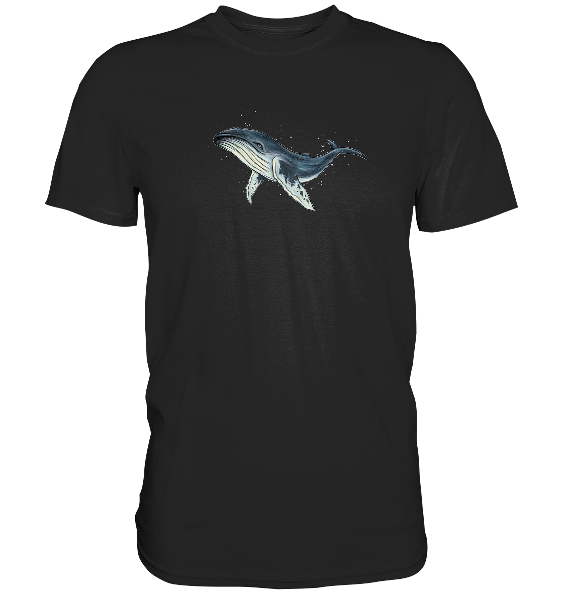 Tiefsee Ozean-Riese Buckelwal - Premium Shirt