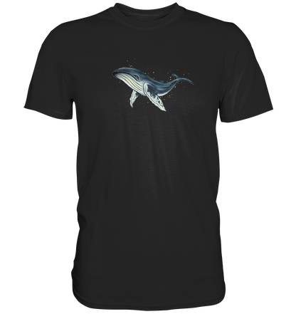 Tiefsee Ozean-Riese Buckelwal - Premium Shirt