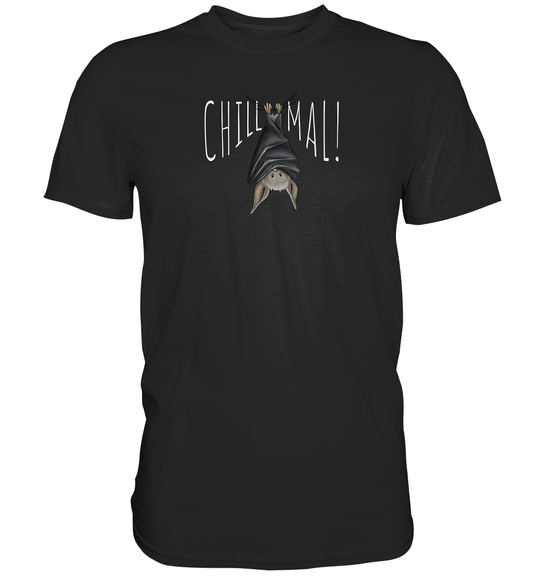 Chill Mal gemütliche Fledermaus - Premium Shirt