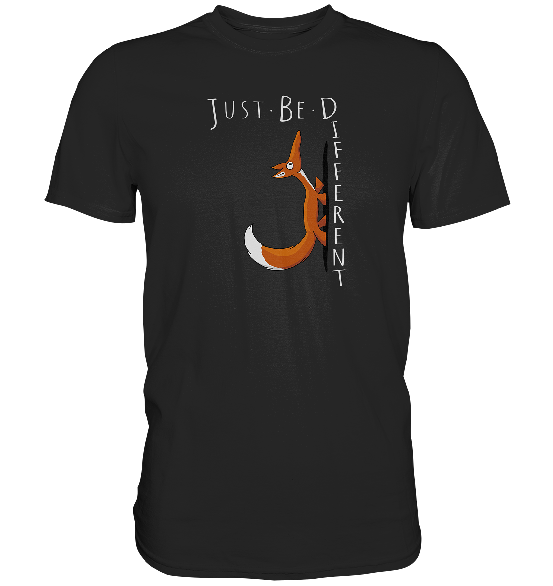 Just Be Different | Sei Anders, kleiner Fuchs - Premium Shirt