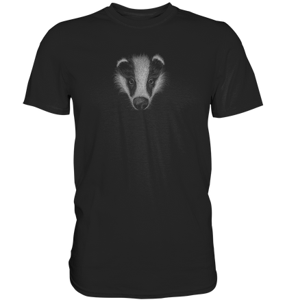 Kritzel-Kunst Dachs Illustration - Premium Shirt