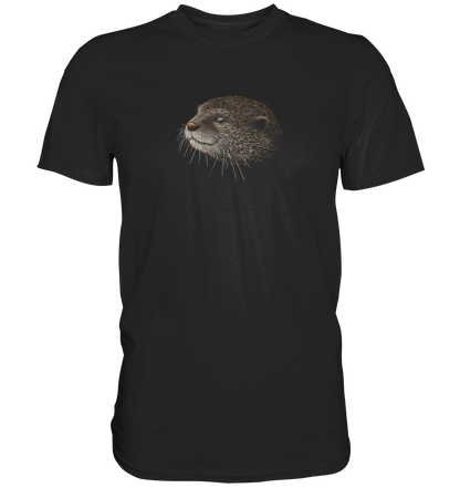 Otter Bleistift Zeichnung KritzelKunst - Premium Shirt