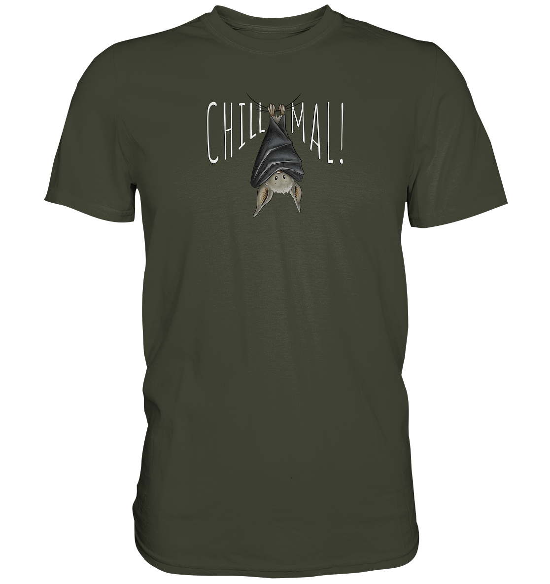 Chill Mal gemütliche Fledermaus - Premium Shirt