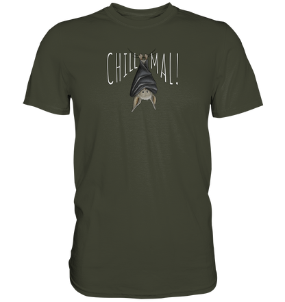 Chill Mal gemütliche Fledermaus - Premium Shirt