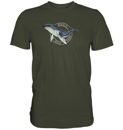 Whale, Hello There | Buckelwal - Premium Shirt