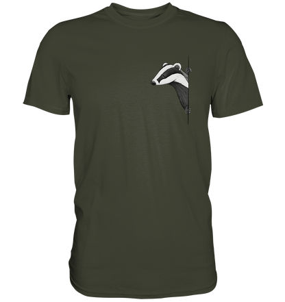 Lässiger Dachs Meister Grimbart - Premium Shirt