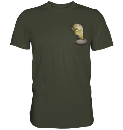 Lustiger frecher Biber - Premium Shirt
