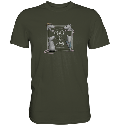 Rat’s The Way Kaffeehaus Ratten - Premium Shirt