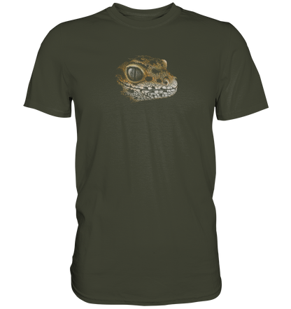 Leopard Gecko Skizze Kritzelkunst - Premium Shirt